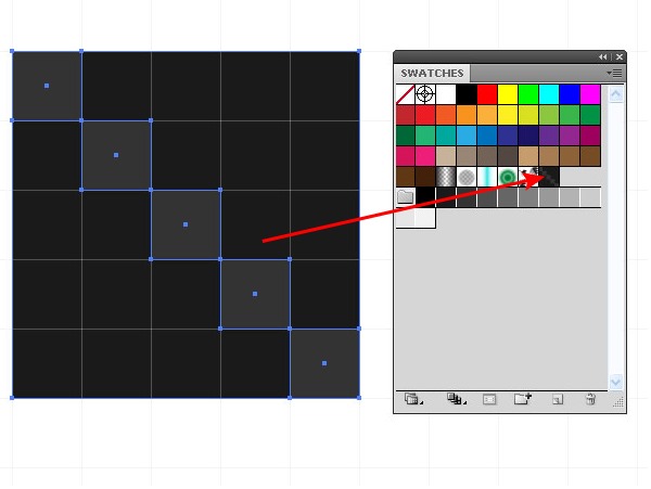 怎么用AI创建无缝拼贴图案样式 Illustrator创建无缝拼贴图案教程