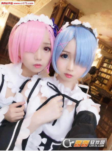 cosplay Rem and ram