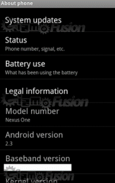  Nexus One    Android2.3ϵͳڷ