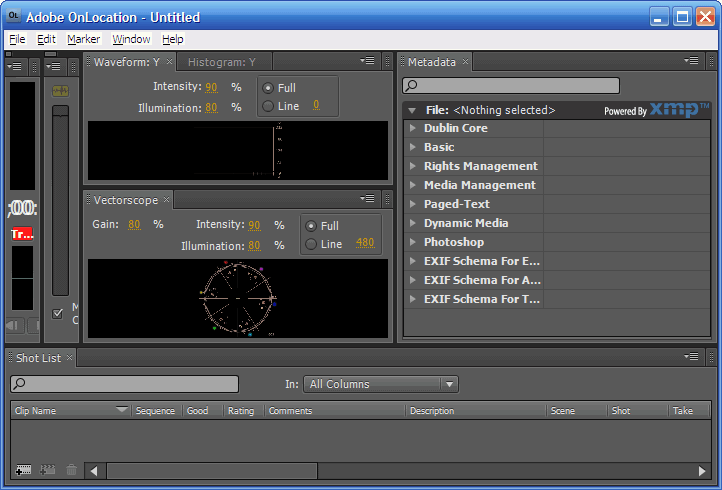 Adobe OnLocation CS4(视频录制及监视软件) V3.03英文绿色特别版