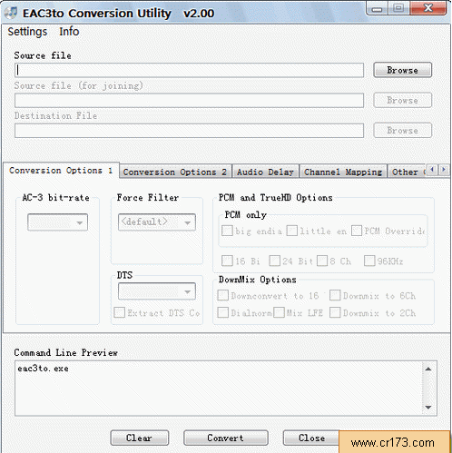 Eac3to(转换电子和TrueHD技术的AC3音轨到AC3或FLAC) V3.26 绿色英文免费版