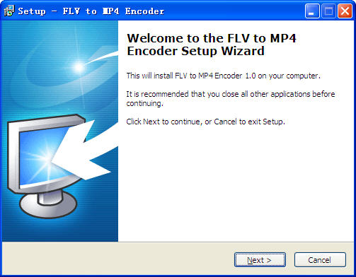 flv转mp4格式转换器(FLV to MP4 Encoder) v1.0官方安装版