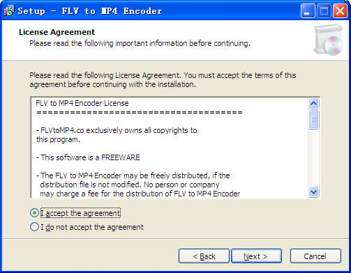 flv转mp4格式转换器(FLV to MP4 Encoder) v1.0官方安装版