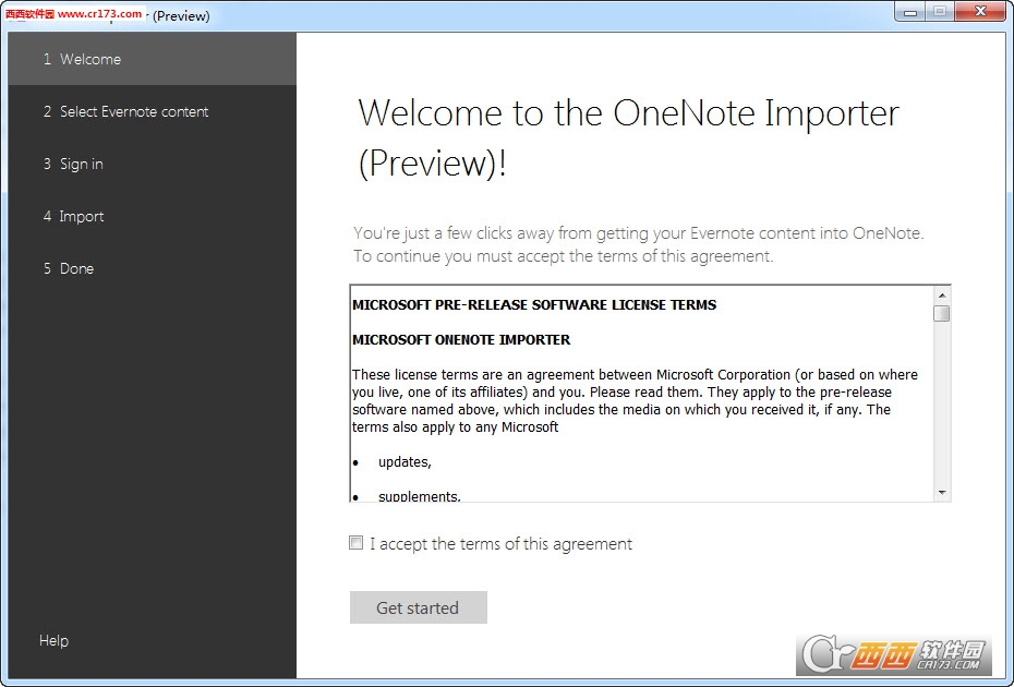 (OneNote Importer)将内容从Evernote移到 OneNote 
