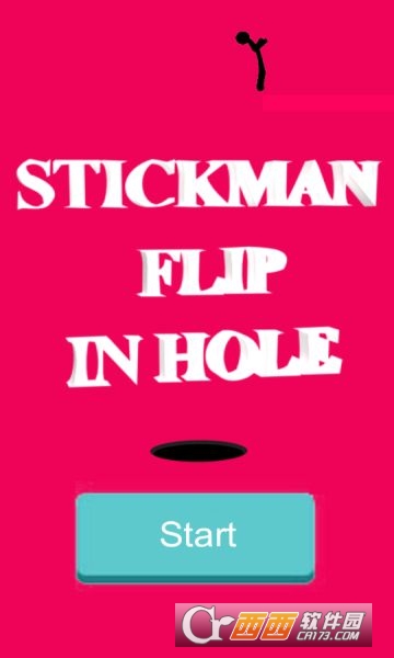 Stickman Flip In Hole