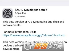 iOS12 beta6ļ
