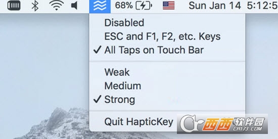 Multi-Touch Bar|ط(HapticKey)
