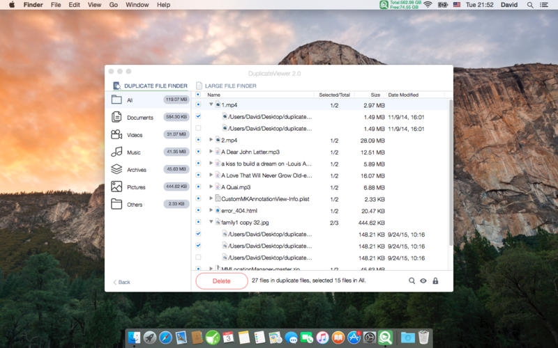 DuplicateViewer for Mac