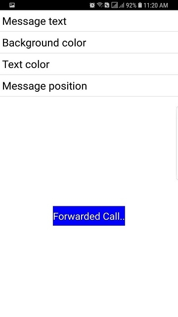 ת֪ͨ(Forwarded Call Notification)