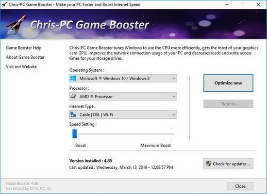 Chris-PC Game Booster(ϷŻ)