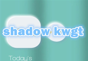 shadow kwgt